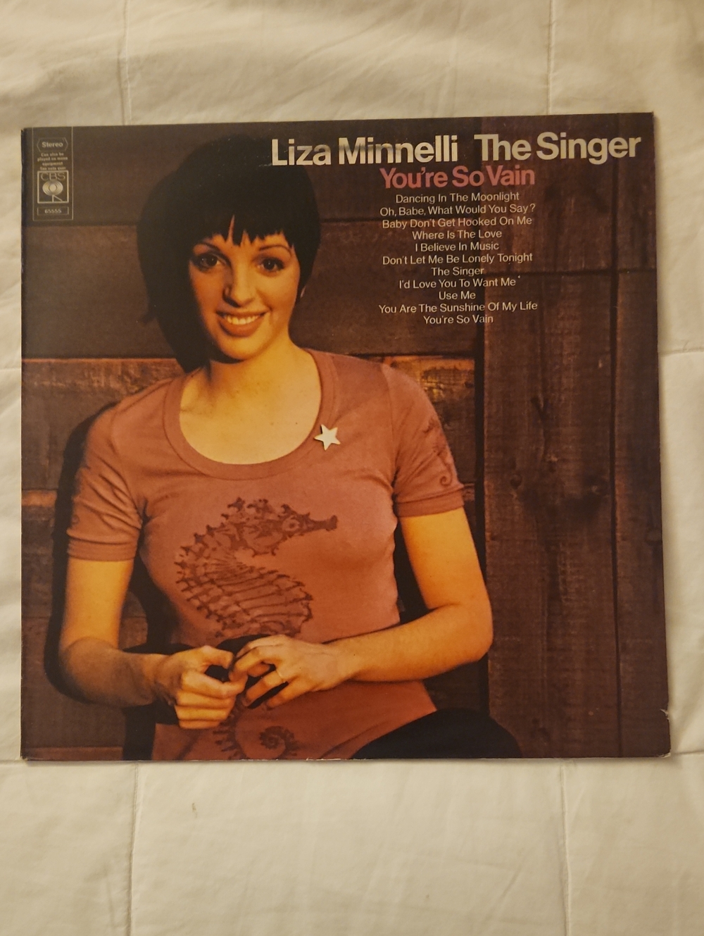 The Singer Vinyl Record - Pink Cover